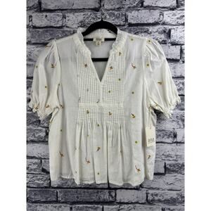 a.n.a. Floral Blouse